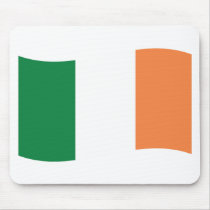 irland flag mouse pad