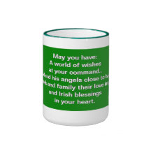 Irlanda:  Bendición Taza De Café