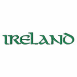Irlanda bordó la camisa chaquetas bordadas