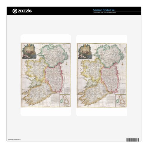 Irlanda Kindle Fire Pegatinas Skins