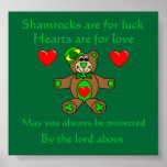 Irlandés-poema Poster