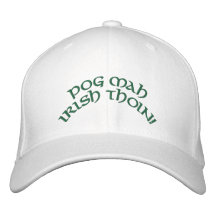 ¡Irlandés Thoin de Pog Mah! Gorra De Béisbol Bordada