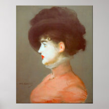 Irma Brunne by Edouard Manet Poster