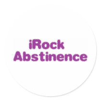 iRock Abstinence stickers