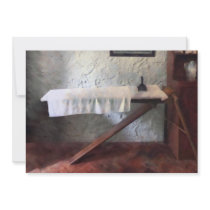 Iron Board and Iron Personalized Announcement