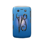 Iron Capricorn Symbol, blue Blackberry Cases