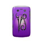 Iron Capricorn Symbol, purple Blackberry Bold Case