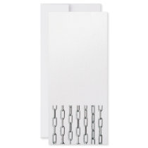 Iron chains rack card