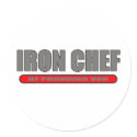 Iron Chef Parody stickers by The_Shirt_Ranch Iron Chef Parody stickers