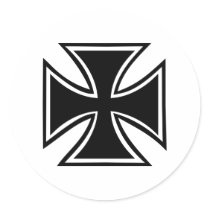 Iron cross stickers