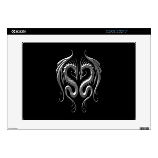 Iron Dragons, dark Laptop Decals