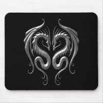 Iron Dragons Mouse Pad