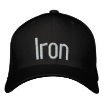 Iron embroidered hats