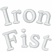 Iron Fist embroidered shirts by mrdoogle Iron Fist embroidered shirts