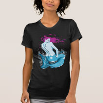 Iron Forge Mermaid on Black t-shirts