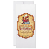 Iron Horse Bourbon Full Color Rack Card