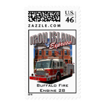 Iron Island Express (Engine 28) Postage