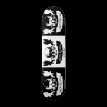 Iron Kladd Skull Logo Custom Skateboard