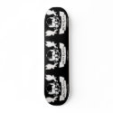 Iron Kladd Skull Logo Custom Skateboard (blk) by drumztheceo Iron Kladd Skull Logo Custom Skateboard (blk)