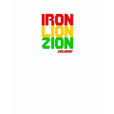 Iron Lion Zion T-shirt by inlioni