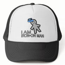 Iron-On Man Mesh Hat