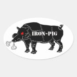 IRON PIG STICKER