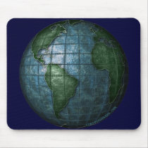 Iron Plated Earth Mousepad by Curious_Dreams Iron Plated Earth Mousepad