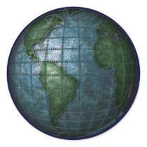 Iron Plated Earth Sticker