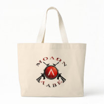 Iron Sights/Molon Labe Canvas Bags