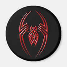Iron Spider – Red and Black Fridge Magnets