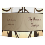 Iron Swirls Recipe Book binders