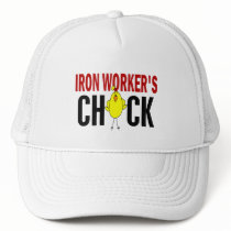 IRON WORKER’S CHICK hats by professiongifts IRON WORKER’S CHICK hats