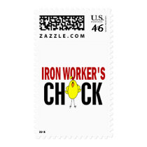 IRON WORKER’S CHICK postage