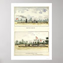 Ironclad Oneota by D.M.N. Stouffer 1864 posters