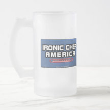 IRONIC CHEF AMERICA COFFEE MUGS