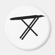 ironing board icon magnet