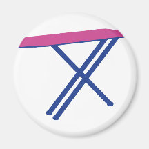 ironing-board refrigerator magnet