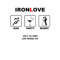 IronLove Triathlon t-shirts