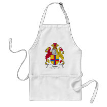 Irons Family Crest aprons by coatsofarms Irons Family Crest aprons