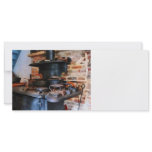 Irons Heating on Stove rack cards