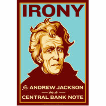 Irony is Jackson on a Bank Note Desk Sculpture photo sculptures by Libertymaniacs Irony is Jackson on a Bank Note Desk Sculpture photo sculptures