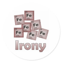 Irony stickers