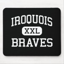 Iroquois - Braves - High - Erie Pennsylvania mousepads by customteamsportswear Iroquois - Braves - High - Erie Pennsylvania mousepads