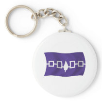 Iroquois Confederacy Flag Keychain