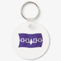 Iroquois Confederacy Flag Keychain