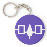 Iroquois Confederacy flag Keychain