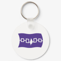 Iroquois Confederacy Flag Keychain by livingflags Iroquois Confederacy Flag Keychain