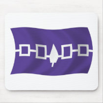 Iroquois Confederacy Flag Mousepad by LivingFlags2 Iroquois Confederacy Flag Mousepad