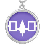 Iroquois Confederacy flag necklaces