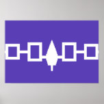 Iroquois Confederacy flag Print